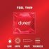 Durex Feel Thin - kondom s realistickým pocitem (3 ks)