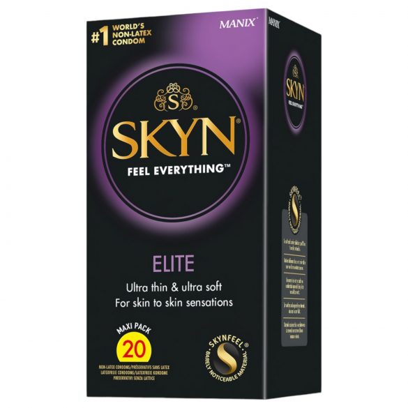 Manix SKYN Elite - ultra tenký bezlatexový kondom (20 ks)