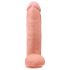 King Cock 12 velké dildo s varlaty (30 cm) - tělová barva