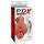 PDX Pick Your Pleasure Stroker - 2in1 - realistický masturbátor (tmavo - přírodní)