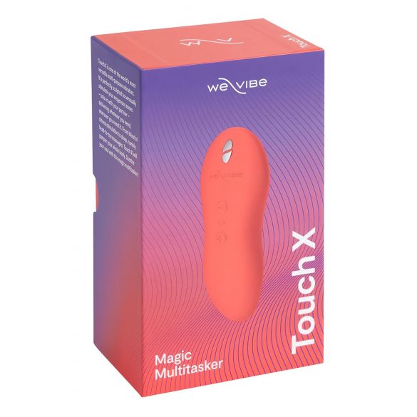 We-Vibe Touch X - nabíjecí, vodotěsný vibrátor na klitoris (korálový)