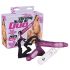 You2Toys Vibrating Strap On Duo - připínací duo dildo s vibrací