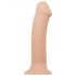 Strap-on-me XL - dvojvrstvové realistické dildo - extra velké (přírodní)