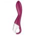 Satisfyer Heated Thrill - chytrý vyhřívaný vibrátor (červený)