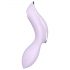 Satisfyer Curvy Trinity 2 - akumulátorový pulzační 2v1 vibrátor (fialový)