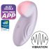 Satisfyer Tropical Tip - chytrý vibrátor na klitoris (fialový)