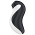 Satisfyer Orca - vodotěsný stimulátor klitorisu s tlakovými vlnami (černobílý)