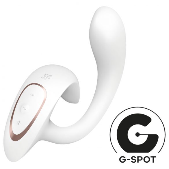 Satisfyer G for Goddess 1 - vibrátor na klitoris a bod G (bílý)