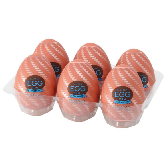 TENGA Egg Spiral Stronger - masturbační vajíčko (6 ks)