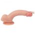 Lovetoy Nature Cock - realistické dildo s přísavkou - 21 cm (přírodní)