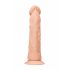 RealRock Dong 9 - realistické dildo (23 cm) - přírodní