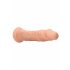 RealRock Dong 10 - realistické dildo (25 cm) - přírodní