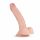 Real Fantasy Derek - realistické dildo s varlaty a přísavkou (22cm) - přírodní barva