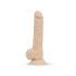 Real Fantasy Quentin - připínací, realistické dildo (24 cm) - přírodní