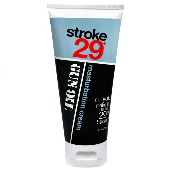 Gun Oil Stroke 29 - Masturbační a masážní krém (100ml)