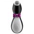 Satisfyer Penguin - akumulátorový, vodotěsný stimulátor klitorisu (černobílý)