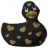 My Duckie Romance 2.0 - klitorální vibrátor (černozlatý)