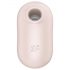 Satisfyer Pro To Go 2 - lufttrykk klitorisstimulator (beige)